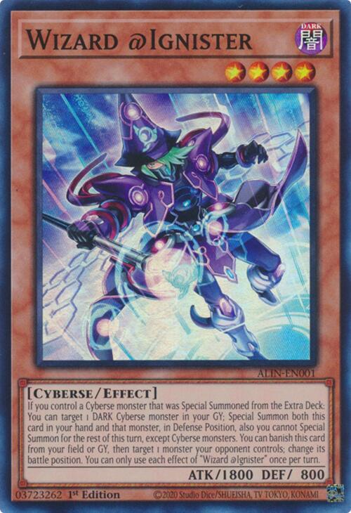 Wizard @Ignister [ALIN-EN001] Super Rare | Gear Gaming Fayetteville
