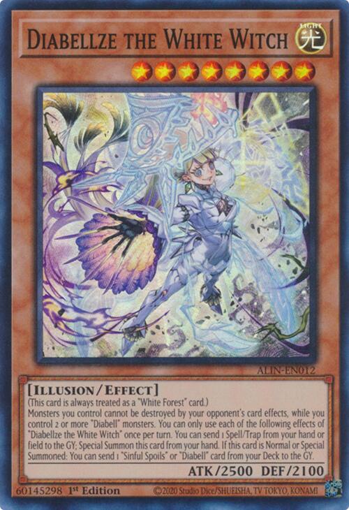 Diabellze the White Witch [ALIN-EN012] Super Rare | Gear Gaming Fayetteville