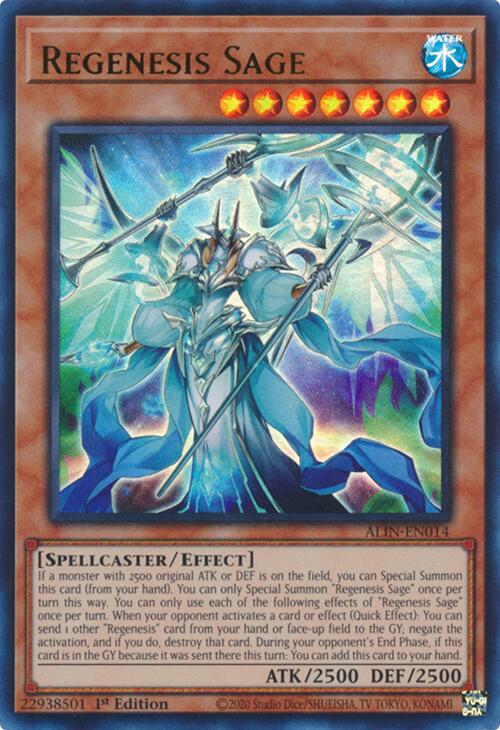 Regenesis Sage [ALIN-EN014] Ultra Rare | Gear Gaming Fayetteville