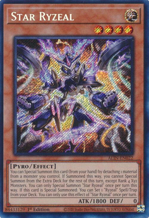 Star Ryzeal [ALIN-EN022] Secret Rare | Gear Gaming Fayetteville
