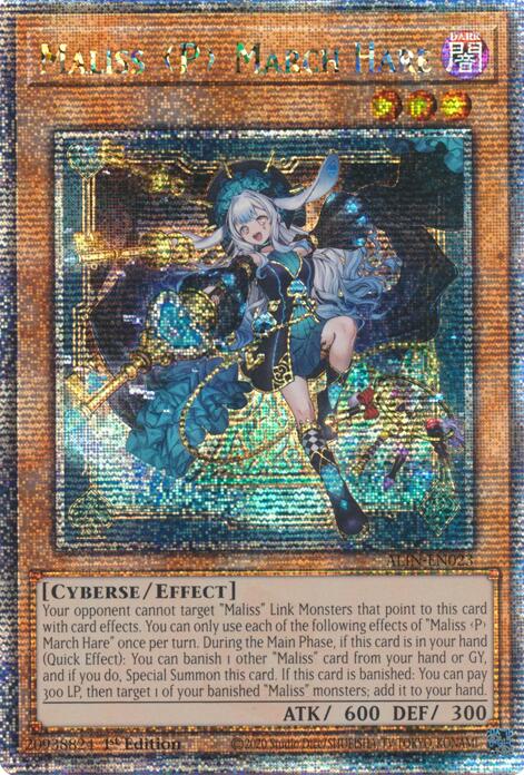 Maliss P March Hare [ALIN-EN023] Quarter Century Secret Rare | Gear Gaming Fayetteville