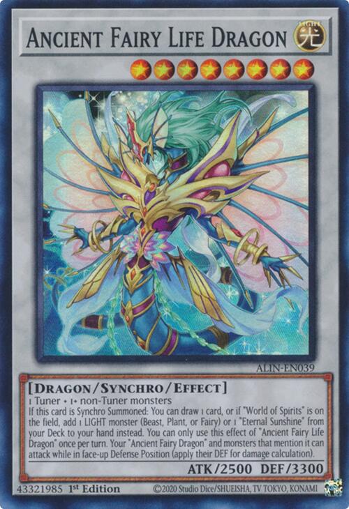Ancient Fairy Life Dragon [ALIN-EN039] Super Rare | Gear Gaming Fayetteville