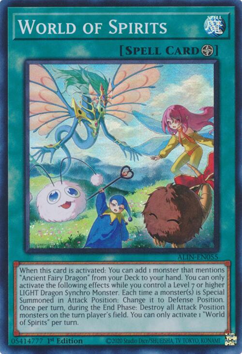 World of Spirits [ALIN-EN055] Super Rare | Gear Gaming Fayetteville