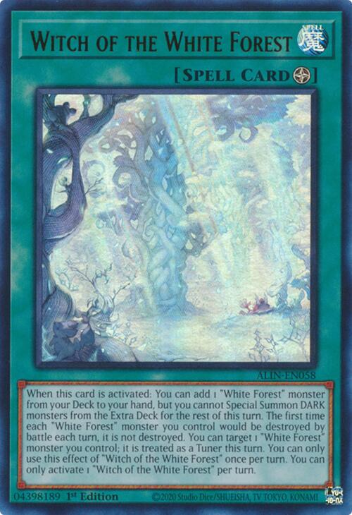 Witch of the White Forest [ALIN-EN058] Ultra Rare | Gear Gaming Fayetteville