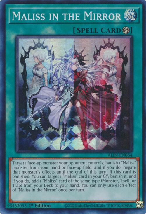 Maliss in the Mirror [ALIN-EN064] Super Rare | Gear Gaming Fayetteville