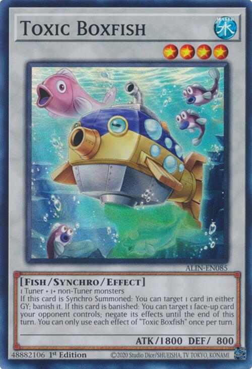 Toxic Boxfish [ALIN-EN085] Super Rare | Gear Gaming Fayetteville