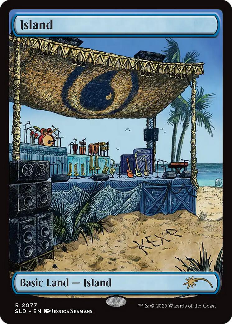 Island (2077) [Secret Lair Drop Series] | Gear Gaming Fayetteville
