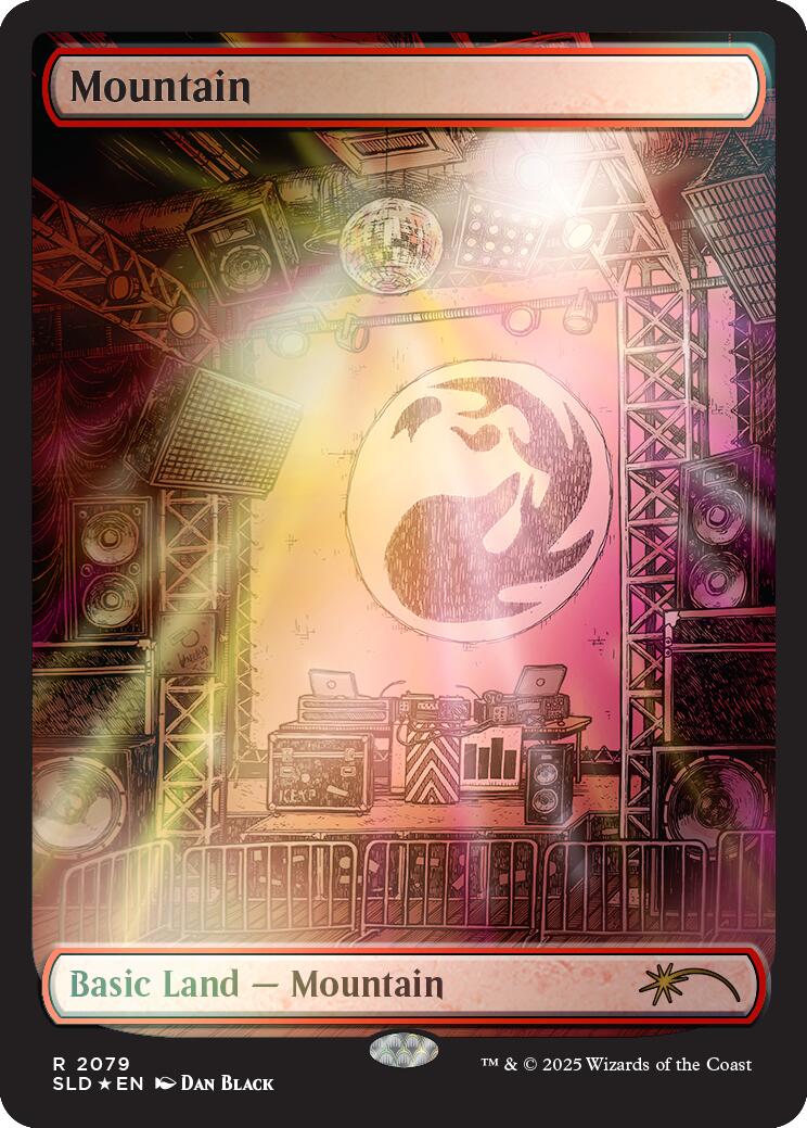 Mountain (2079) (Rainbow Foil) [Secret Lair Drop Series] | Gear Gaming Fayetteville