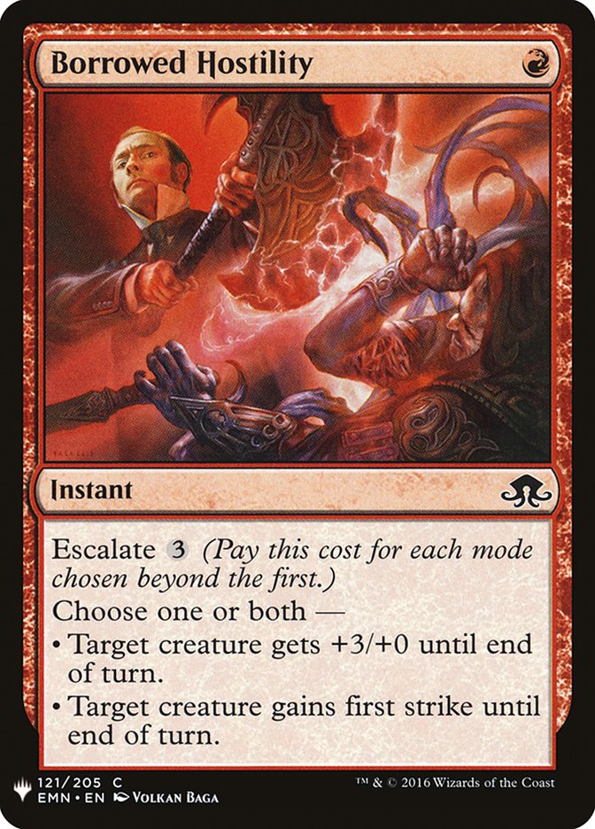 Borrowed Hostility [Mystery Booster] | Gear Gaming Fayetteville