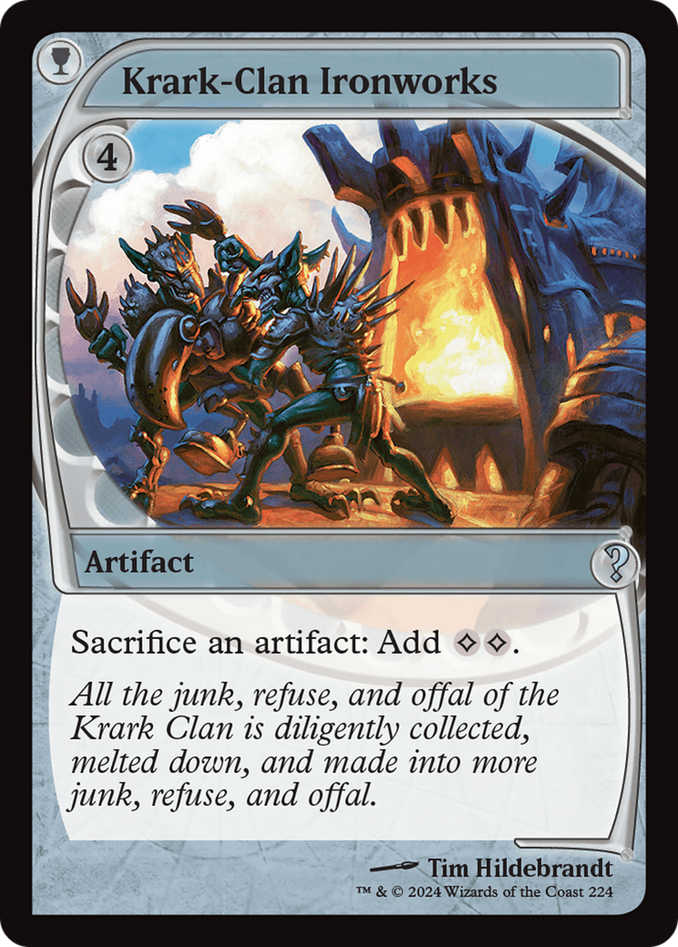 Krark-Clan Ironworks (Future Sight) [Mystery Booster 2] | Gear Gaming Fayetteville