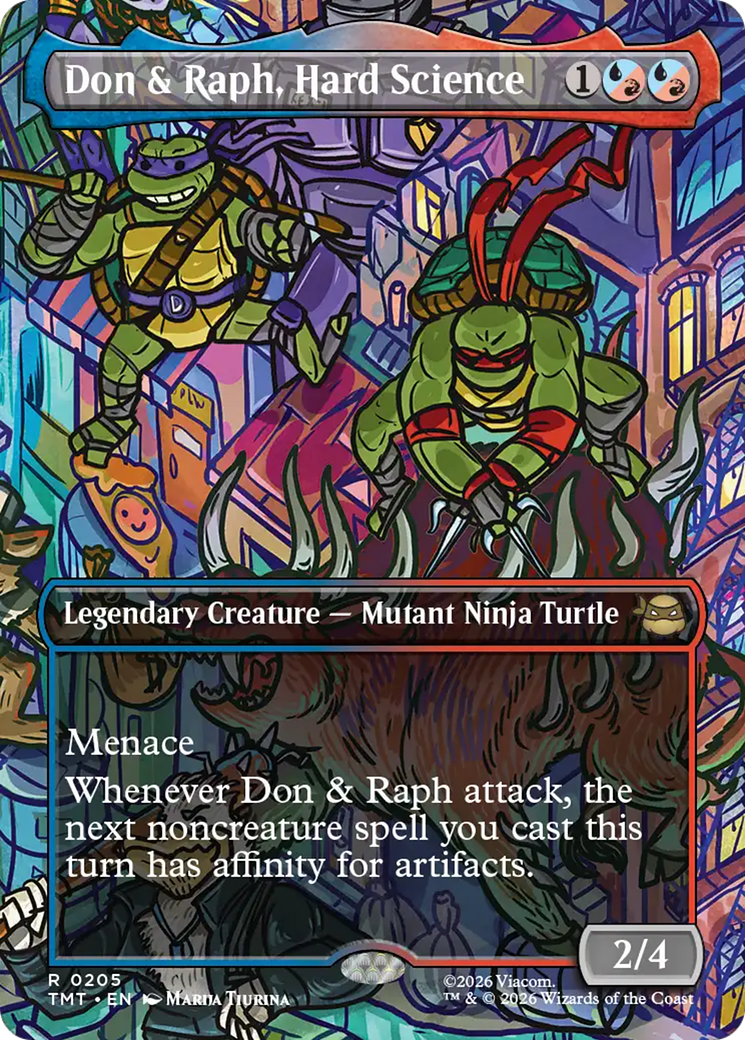 Don & Raph, Hard Science (Borderless) [Teenage Mutant Ninja Turtles] | Gear Gaming Fayetteville