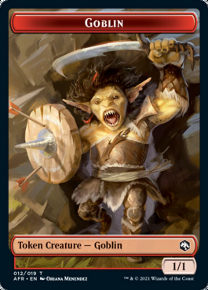 Dungeon of the Mad Mage // Goblin Double-Sided Token [Dungeons & Dragons: Adventures in the Forgotten Realms Tokens] | Gear Gaming Fayetteville