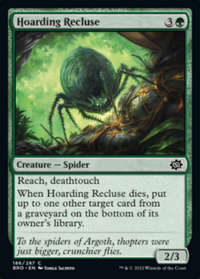 Hoarding Recluse [The Brothers' War] | Gear Gaming Fayetteville