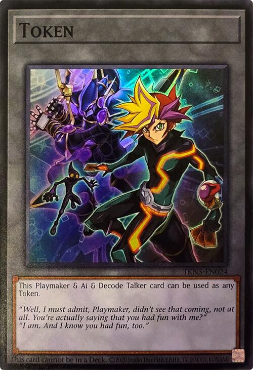 Token (Playmaker & Ai & Decode Talker) [TKN5-EN024] Super Rare | Gear Gaming Fayetteville