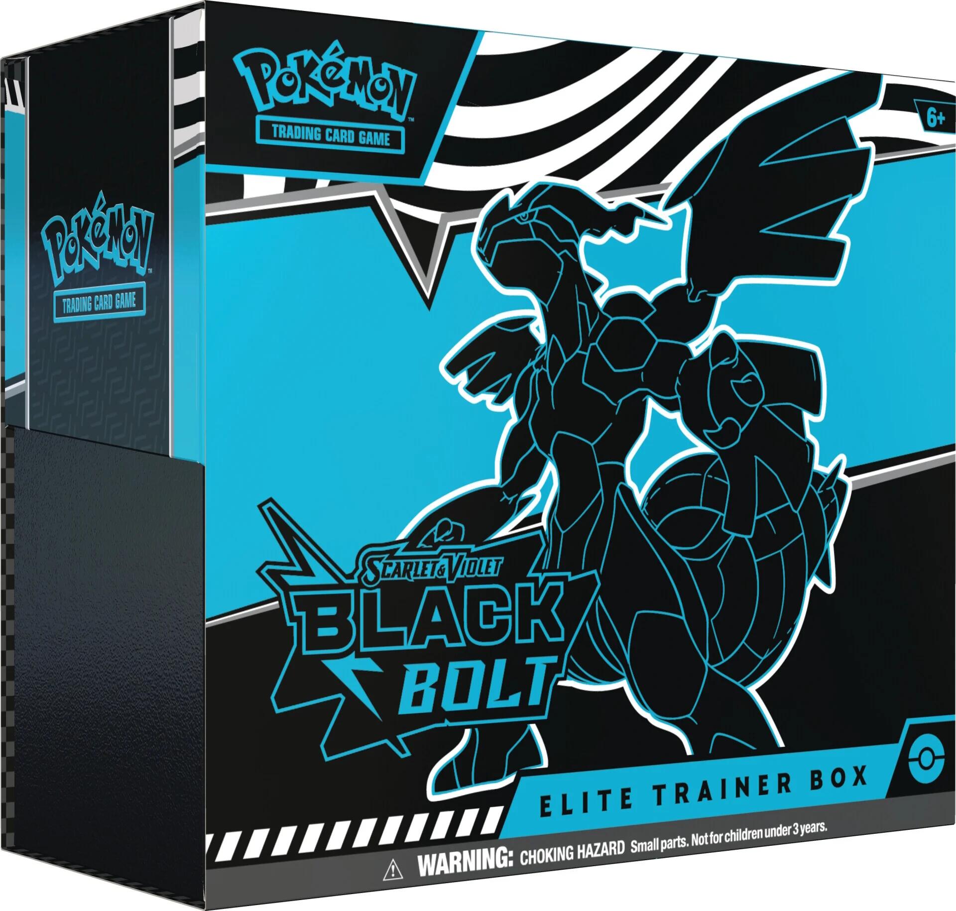 Scarlet & Violet: Black Bolt - Elite Trainer Box | Gear Gaming Fayetteville