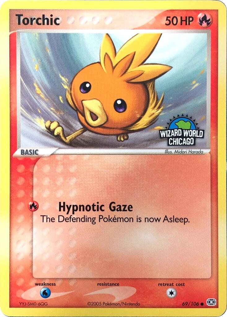 Torchic (69/106) (Wizard World Chicago) [Miscellaneous Cards] | Gear Gaming Fayetteville