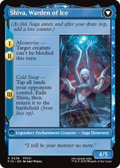 Jill, Shiva's Dominant // Shiva, Warden of Ice (Extended Art) [FINAL FANTASY] | Gear Gaming Fayetteville