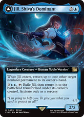Jill, Shiva's Dominant // Shiva, Warden of Ice (Extended Art) [FINAL FANTASY] | Gear Gaming Fayetteville