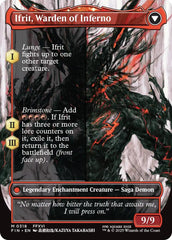 Clive, Ifrit's Dominant // Ifrit, Warden of Inferno (Borderless) (0318) [FINAL FANTASY] | Gear Gaming Fayetteville