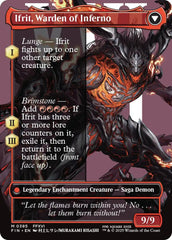 Clive, Ifrit's Dominant // Ifrit, Warden of Inferno (Borderless) (0385) [FINAL FANTASY] | Gear Gaming Fayetteville