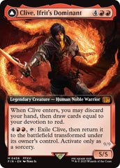Clive, Ifrit's Dominant // Ifrit, Warden of Inferno (Extended Art) [FINAL FANTASY] | Gear Gaming Fayetteville