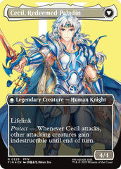 Cecil, Dark Knight // Cecil, Redeemed Paladin (Borderless) (Surge Foil) [FINAL FANTASY] | Gear Gaming Fayetteville