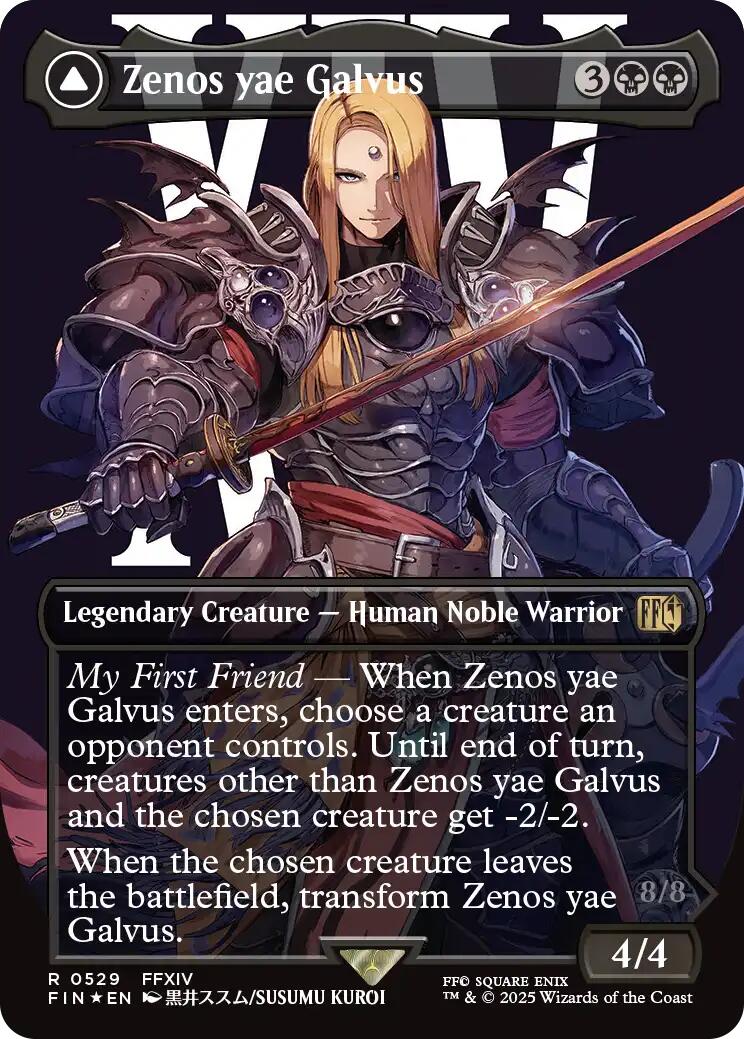 Zenos yae Galvus // Shinryu, Transcendent Rival (Borderless) (Surge Foil) [FINAL FANTASY] | Gear Gaming Fayetteville