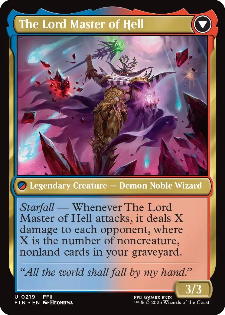 The Emperor of Palamecia // The Lord Master of Hell [FINAL FANTASY] | Gear Gaming Fayetteville