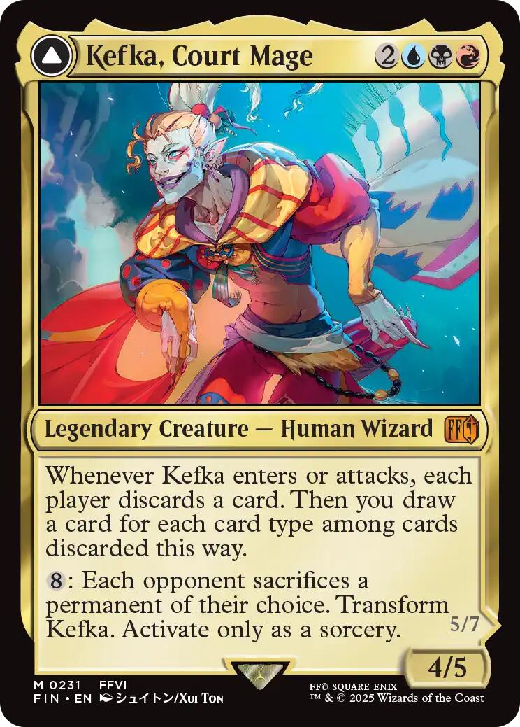 Kefka, Court Mage // Kefka, Ruler of Ruin [FINAL FANTASY] | Gear Gaming Fayetteville