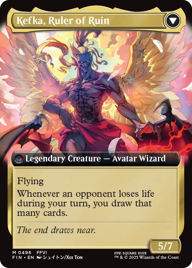 Kefka, Court Mage // Kefka, Ruler of Ruin (Extended Art) [FINAL FANTASY] | Gear Gaming Fayetteville