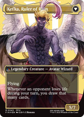 Kefka, Court Mage // Kefka, Ruler of Ruin (Borderless) (Surge Foil) [FINAL FANTASY] | Gear Gaming Fayetteville