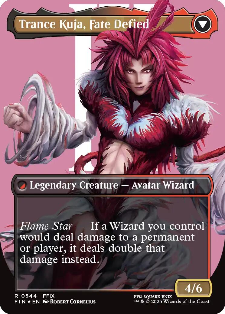 Kuja, Genome Sorcerer // Trance Kuja, Fate Defied (Borderless) (Surge Foil) [FINAL FANTASY] | Gear Gaming Fayetteville