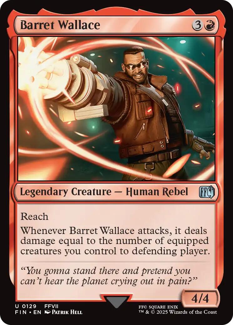 Barret Wallace [FINAL FANTASY] | Gear Gaming Fayetteville