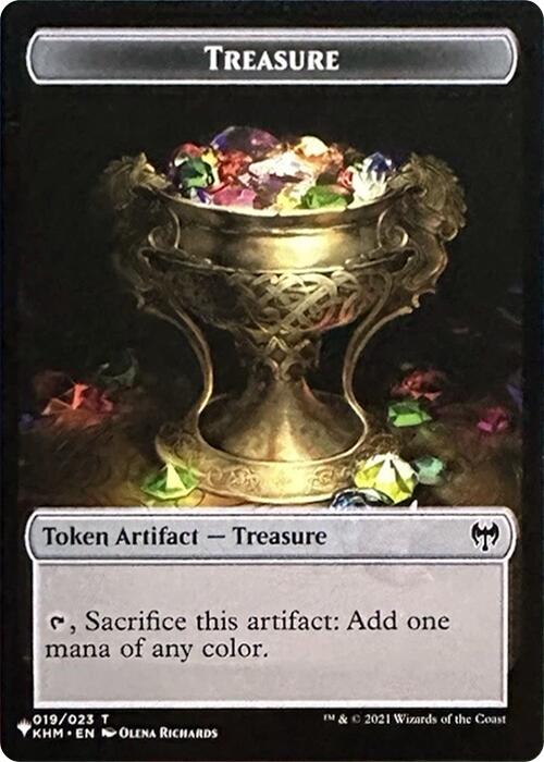 Treasure // Egg Double-Sided Token [Secret Lair Drop Series] | Gear Gaming Fayetteville