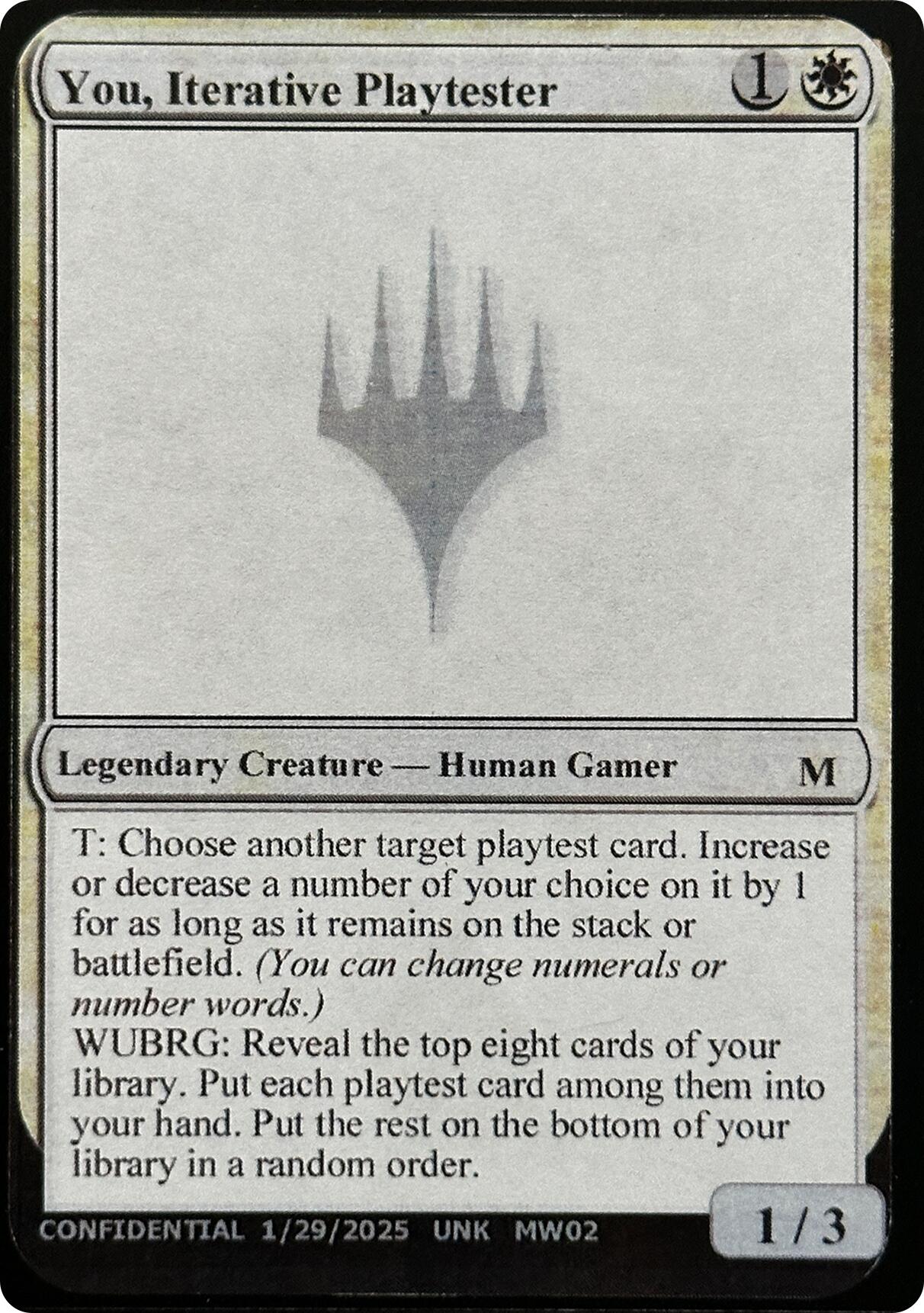 You, Iterative Playtester [Unknown Event] | Gear Gaming Fayetteville