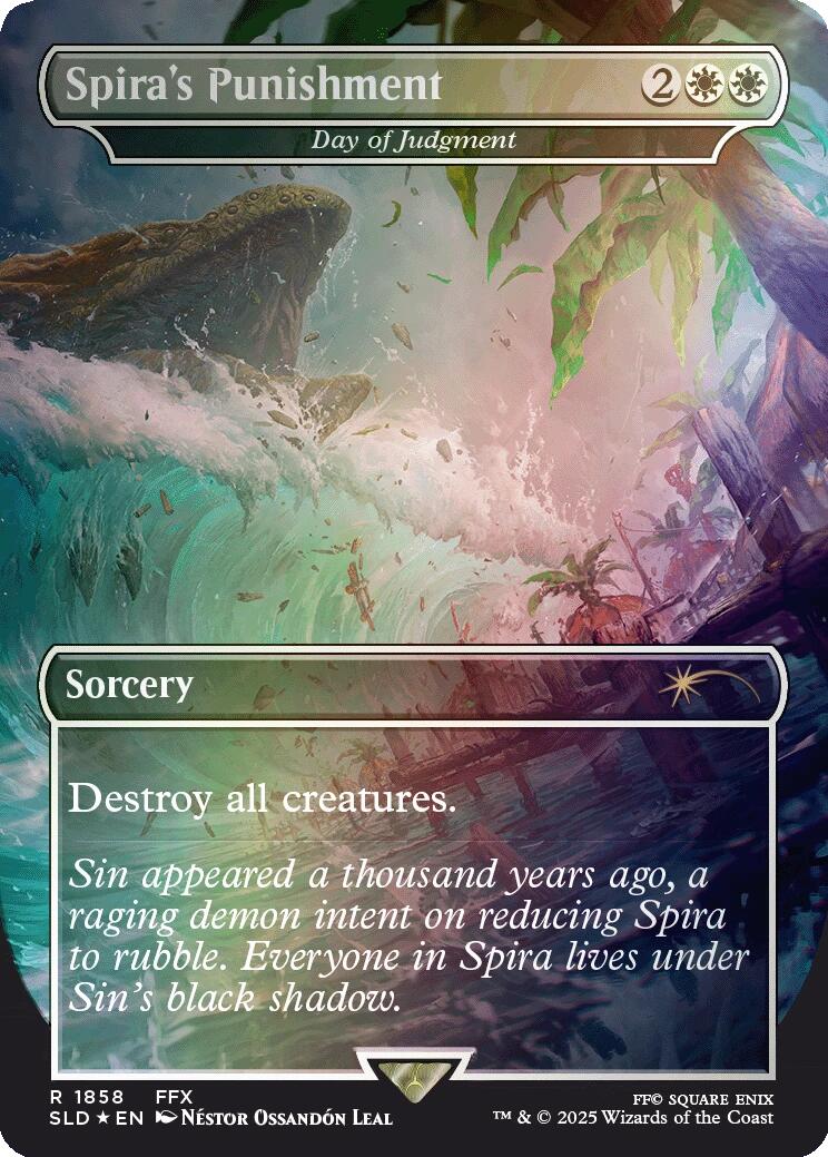 Spira's Punishment - Day of Judgment (Rainbow Foil) [Secret Lair Drop Series] | Gear Gaming Fayetteville