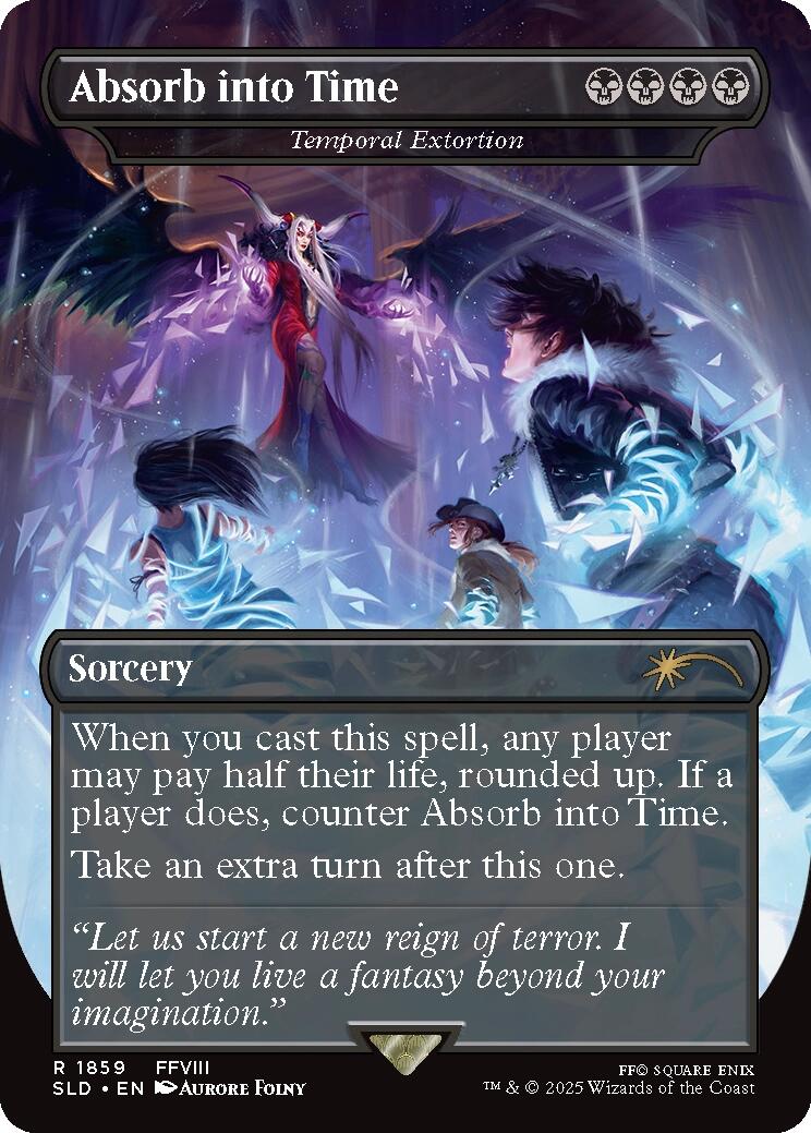 Absorb into Time - Temporal Extortion [Secret Lair Drop Series] | Gear Gaming Fayetteville