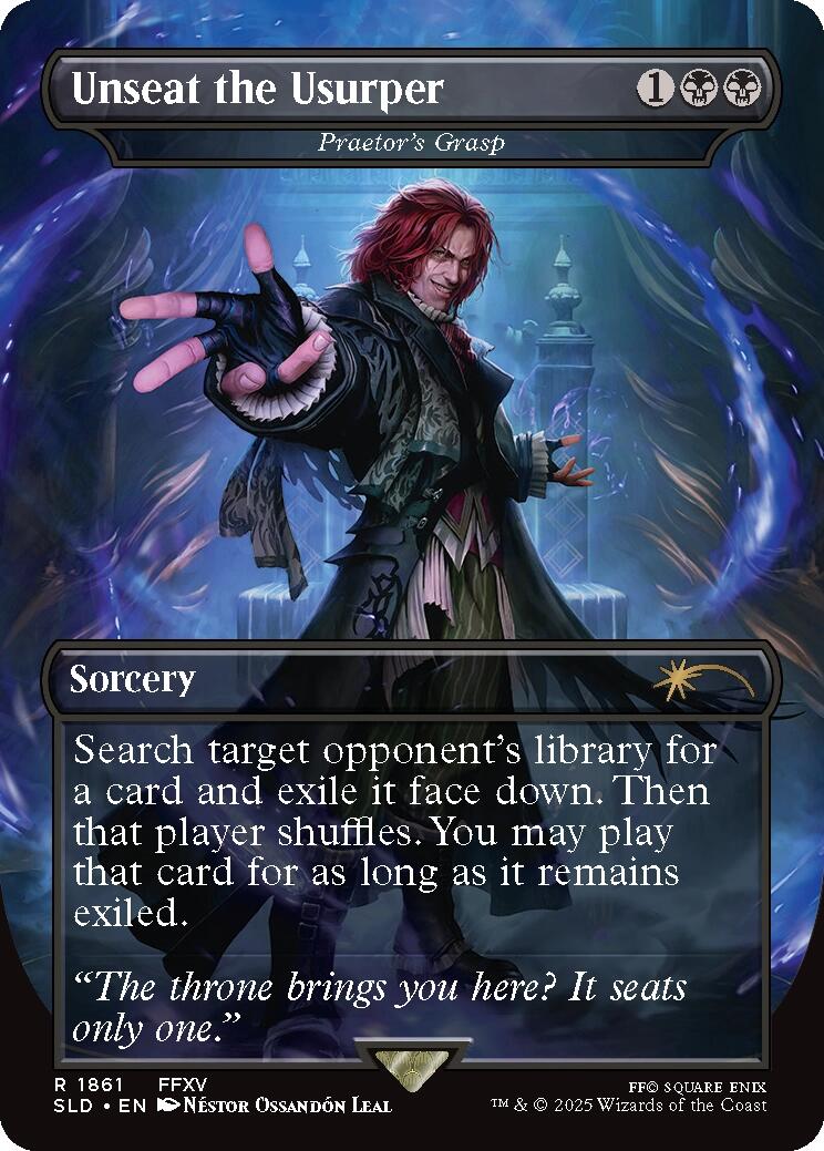 Unseat the Usurper - Praetor's Grasp [Secret Lair Drop Series] | Gear Gaming Fayetteville