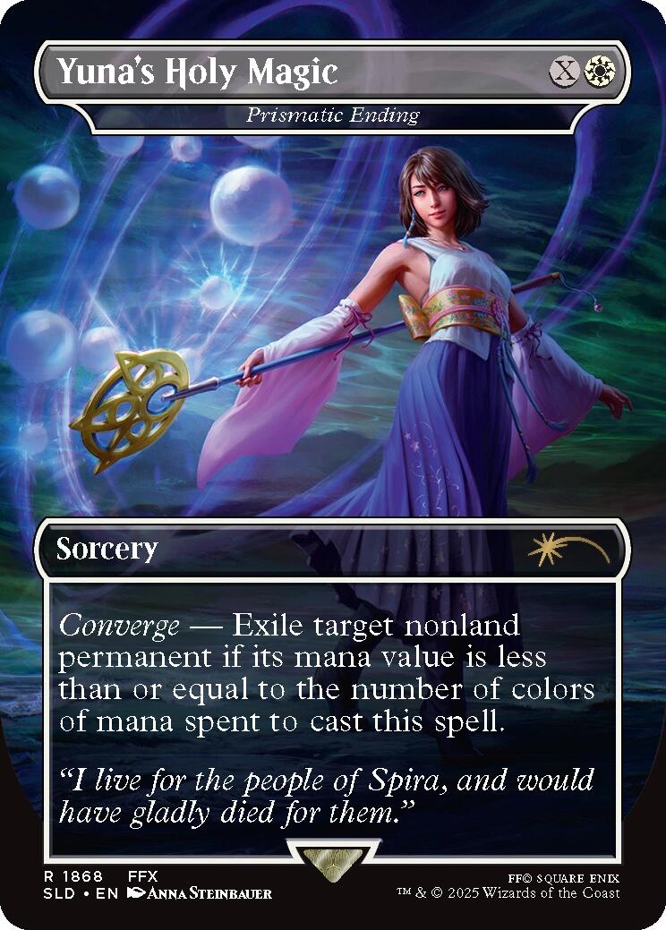 Yuna's Holy Magic - Prismatic Ending [Secret Lair Drop Series] | Gear Gaming Fayetteville