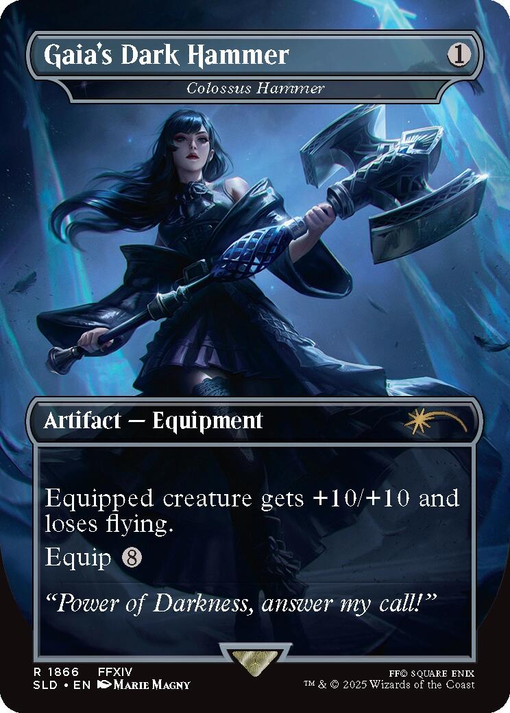 Gaia's Dark Hammer - Colossus Hammer [Secret Lair Drop Series] | Gear Gaming Fayetteville