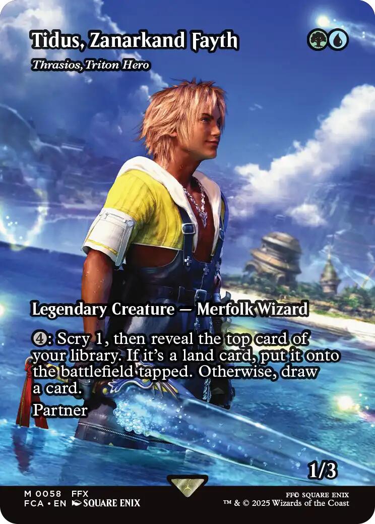 Tidus, Zanarkand Fayth - Thrasios, Triton Hero (Showcase) [FINAL FANTASY : Through the Ages] | Gear Gaming Fayetteville