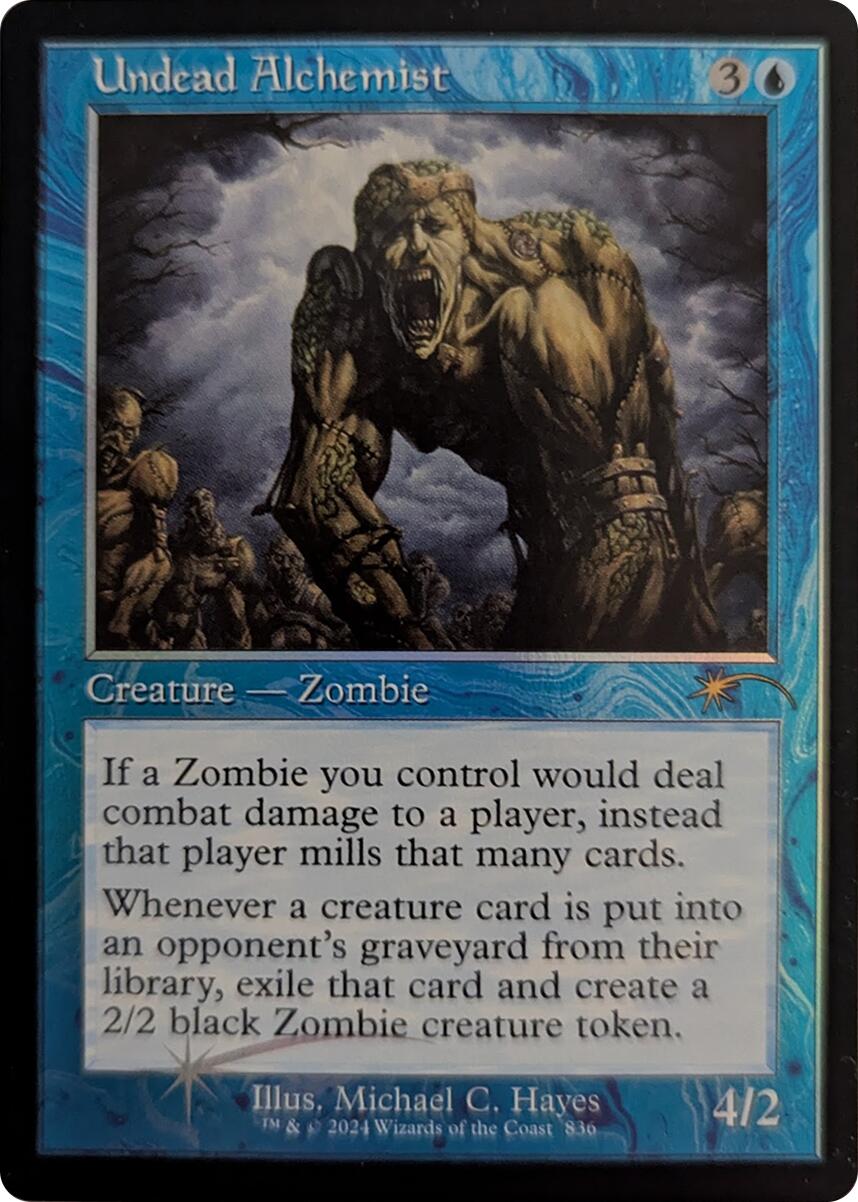 Undead Alchemist (Retro Frame) [Secret Lair Drop Series] | Gear Gaming Fayetteville
