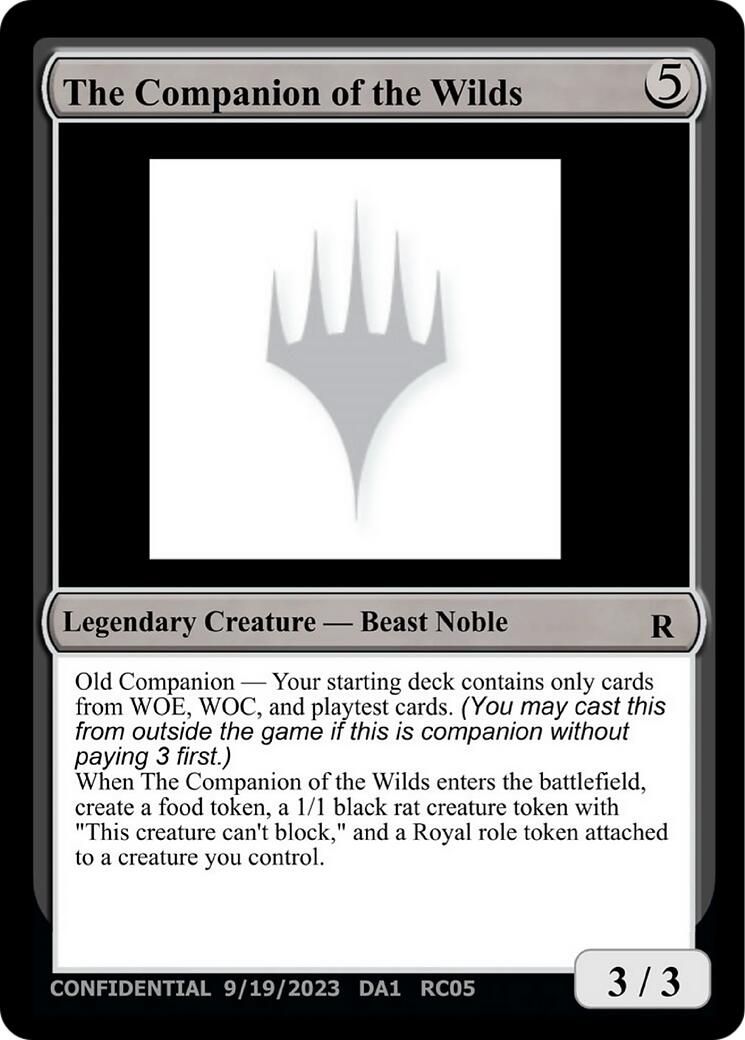 The Companion of the Wilds [Unknown Event] | Gear Gaming Fayetteville