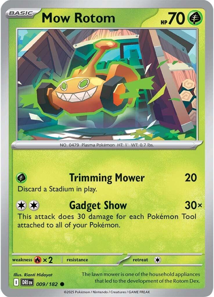 Mow Rotom (009/182) [Scarlet & Violet: Destined Rivals] | Gear Gaming Fayetteville