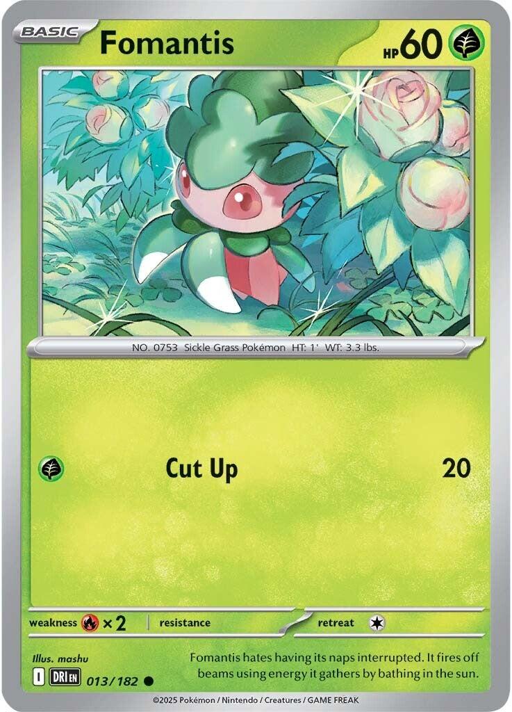 Fomantis (013/182) [Scarlet & Violet: Destined Rivals] | Gear Gaming Fayetteville