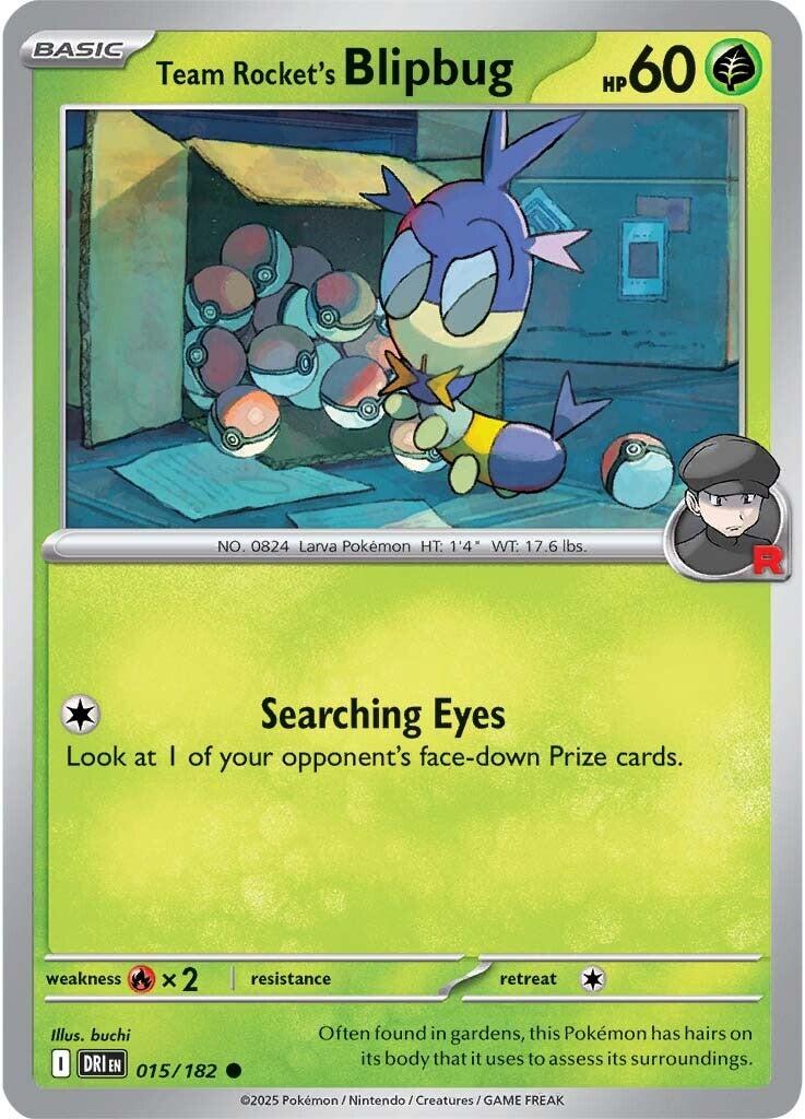 Team Rocket's Blipbug (015/182) [Scarlet & Violet: Destined Rivals] | Gear Gaming Fayetteville