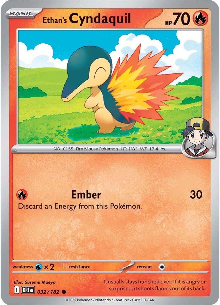 Ethan's Cyndaquil (032/182) [Scarlet & Violet: Destined Rivals] | Gear Gaming Fayetteville