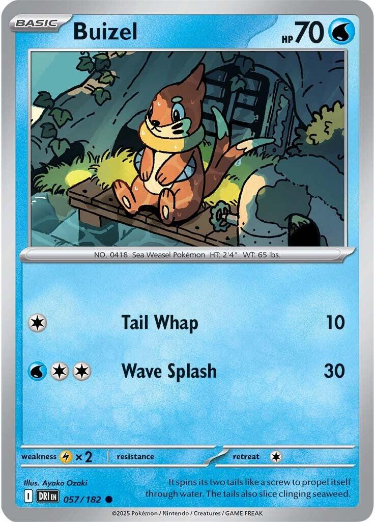 Buizel (057/182) [Scarlet & Violet: Destined Rivals] | Gear Gaming Fayetteville