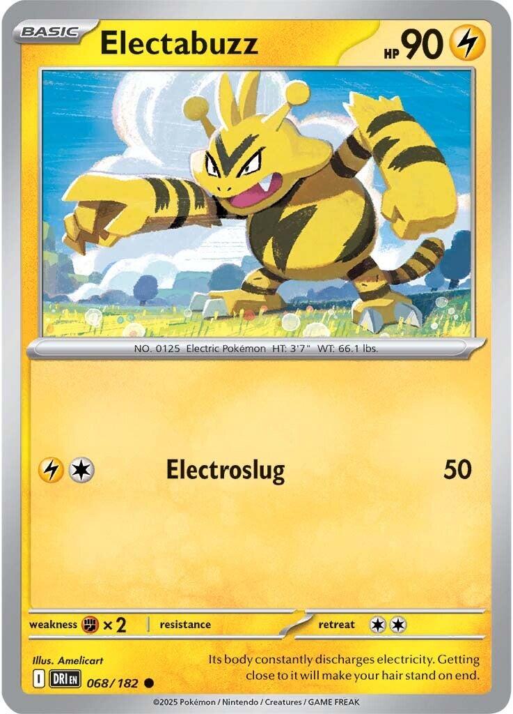 Electabuzz (068/182) [Scarlet & Violet: Destined Rivals] | Gear Gaming Fayetteville