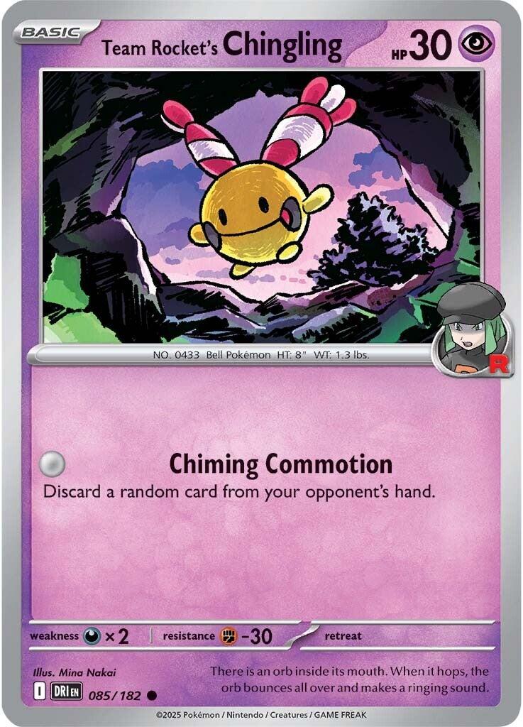 Team Rocket's Chingling (085/182) [Scarlet & Violet: Destined Rivals] | Gear Gaming Fayetteville